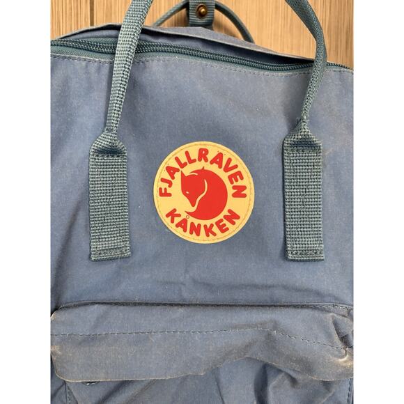 Fjallraven Kanken Backpack 14” Laptop Blue Classic Item 27173 School Travel - Picture 2 of 14